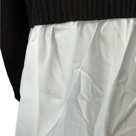 Eloquii Black White Twofer Skirted Sweater Size 18/20 - Picture 17 of 17